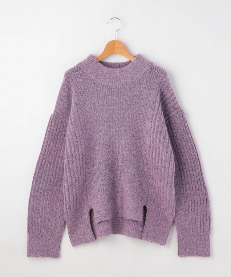 オフプライスストア(ウィメン)(OFF PRICE STORE(Women))のCHILLE ハイネックニット パープル(999)