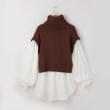 オフプライスストア(ウィメン)(OFF PRICE STORE(Women))のCHILLE タートルニットベストドッキングプルオーバー2