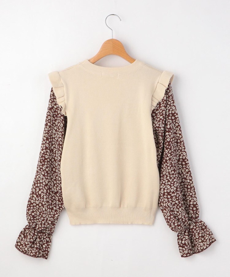 オフプライスストア(ウィメン)(OFF PRICE STORE(Women))のCHILLE 肩フリルニット袖切替えプルオーバー2