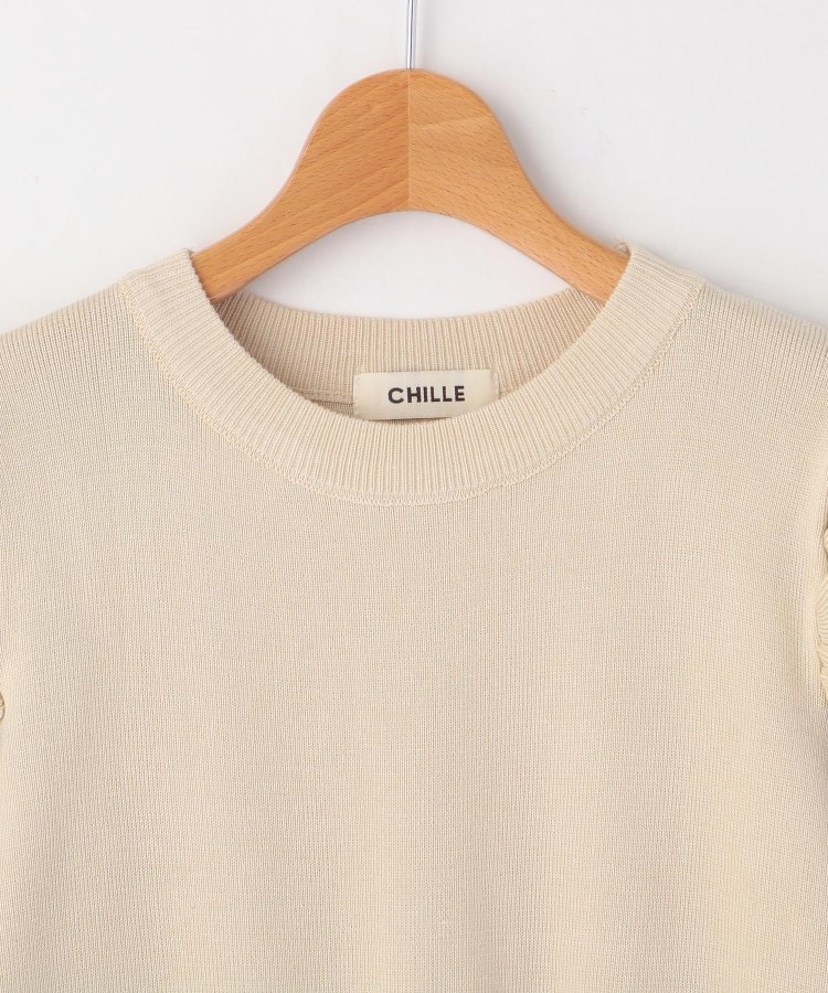 オフプライスストア(ウィメン)(OFF PRICE STORE(Women))のCHILLE 肩フリルニット袖切替えプルオーバー3