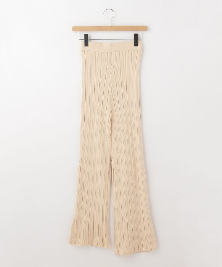 オフプライスストア(ウィメン)(OFF PRICE STORE(Women))のCHILLE ロングニットパンツ アイボリー(004)