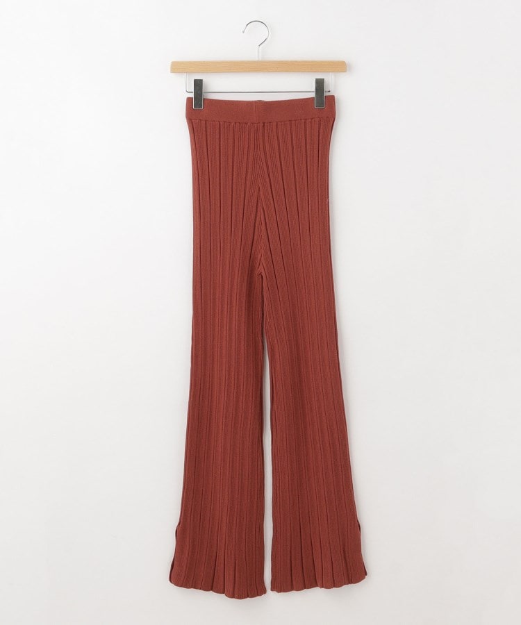 オフプライスストア(ウィメン)(OFF PRICE STORE(Women))のCHILLE ロングニットパンツ オレンジ(067)