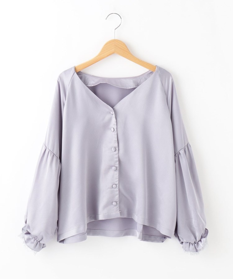 オフプライスストア(ウィメン)(OFF PRICE STORE(Women))のCHILLE 袖レースVネックブラウス1