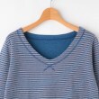 オフプライスストア(ウィメン)(OFF PRICE STORE(Women))のDANA VネックボーダーTシャツ3