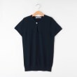 オフプライスストア(ウィメン)(OFF PRICE STORE(Women))のFaneuil ドロップフロント半袖ニット ネイビー(094)