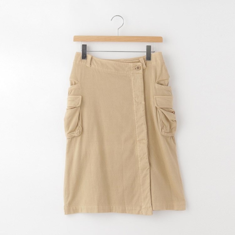 オフプライスストア(ウィメン)(OFF PRICE STORE(Women))のDANA サイドフラップポケットスカート ミモレスカート