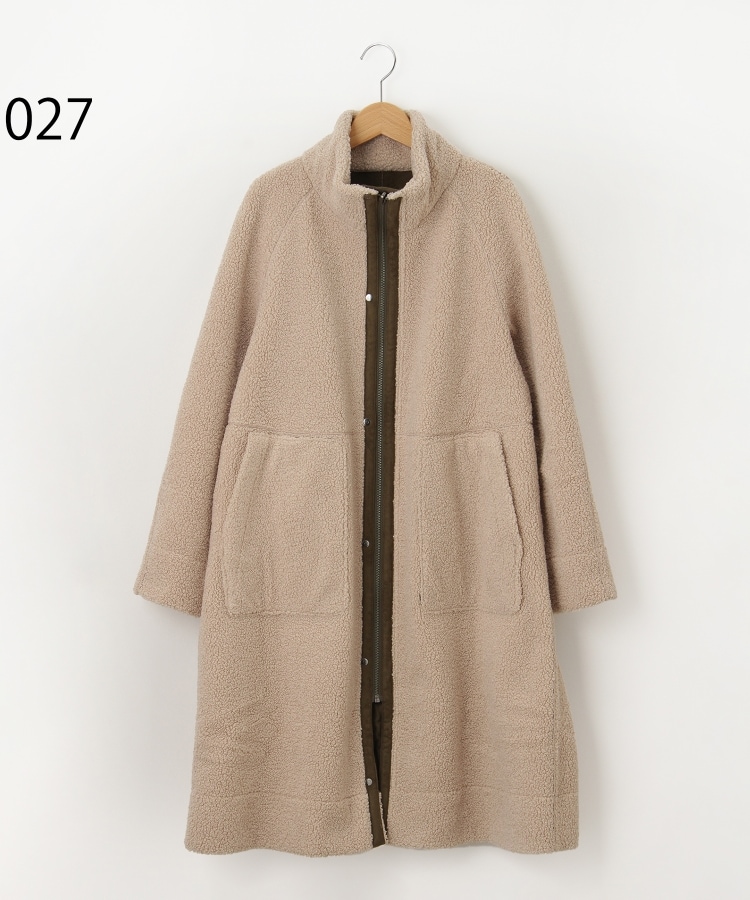 オフプライスストア(ウィメン)(OFF PRICE STORE(Women))の◆配色リバーシブルスタンドカラーコート【SALE/カジュアル/デイリー/トレンド/きれいめカジュアル/2WAY】4