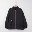 オフプライスストア(ウィメン)(OFF PRICE STORE(Women))のinnowave（イノウェーブ） 裾ドロスト付き切り替えコンビブルゾン ブラック(015)