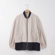 オフプライスストア(ウィメン)(OFF PRICE STORE(Women))のinnowave（イノウェーブ） 裾ドロスト付き切り替えコンビブルゾン ベージュ(014)