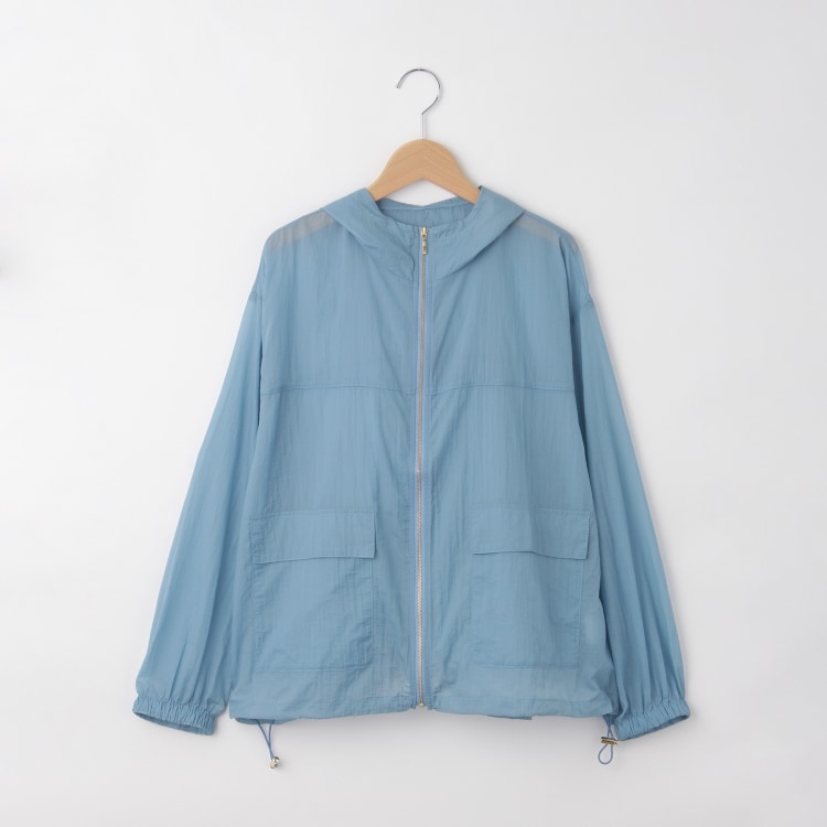 オフプライスストア(ウィメン)(OFF PRICE STORE(Women))のinnowave（イノウェーブ） シアー裾ドロスト付きジャンパー【SALE/カジュアル/デイリー/トレンド/きれいめカジュアル/ルーズシルエット/ゆったり】 ブルゾン/ジャンバー