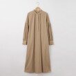 オフプライスストア(ウィメン)(OFF PRICE STORE(Women))のseadrake（シードレイク） バンドカラーストライプワンピース ベージュ(052)