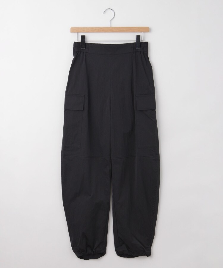 オフプライスストア(ウィメン)(OFF PRICE STORE(Women))のqout（コウト） ウエストゴムカーゴパンツ ブラック(019)