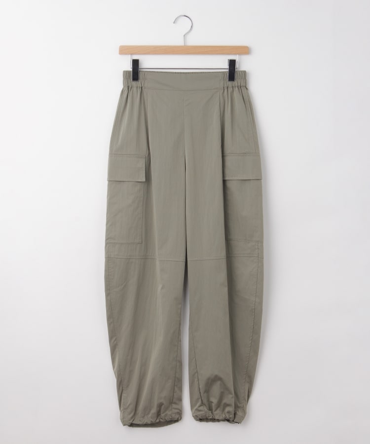 オフプライスストア(ウィメン)(OFF PRICE STORE(Women))のqout（コウト） ウエストゴムカーゴパンツ カーキ(027)