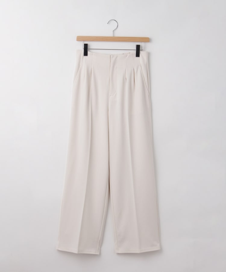 オフプライスストア(ウィメン)(OFF PRICE STORE(Women))のartemarvel（アルテマーヴェル） ウエストゴム入りソフトタッチツータックパンツ アイボリー(004)