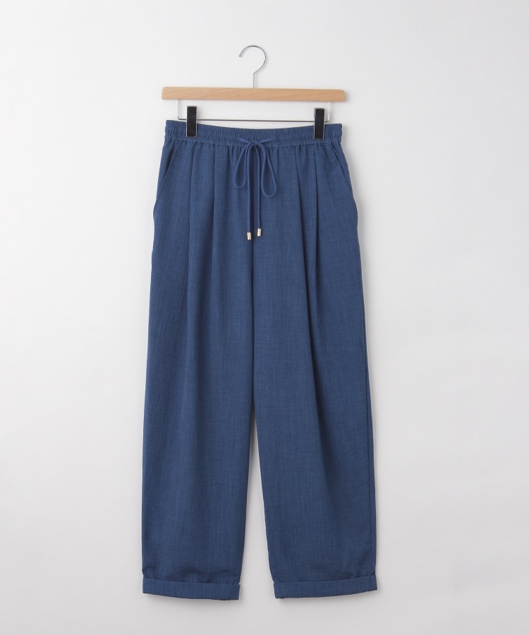 オフプライスストア(ウィメン)(OFF PRICE STORE(Women))のinnowave（イノウェーブ） ウエストゴム入りワイドパンツ【SALE/カジュアル/デイリー/トレンド/きれいめカジュアル】 ブルー(091)