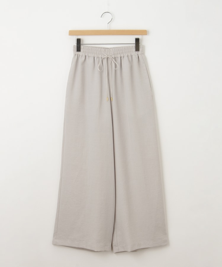 オフプライスストア(ウィメン)(OFF PRICE STORE(Women))のinnowave（イノウェーブ） ウエストゴム入りワイドパンツ【SALE/カジュアル/デイリー/トレンド/きれいめカジュアル】 グレー(012)