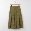 オフプライスストア(ウィメン)(OFF PRICE STORE(Women))のartemarvel（アルテマーヴェル） ウエストゴム入りタック入りスカート オリーブグリーン(026)