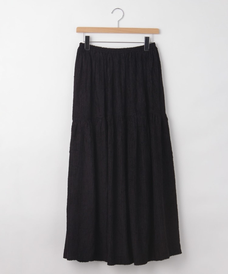 オフプライスストア(ウィメン)(OFF PRICE STORE(Women))のqout（コウト） ウエストゴム切り替えスカート ブラック(019)