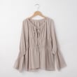 オフプライスストア(ウィメン)(OFF PRICE STORE(Women))のqout（コウト） 前リボンカーディガン ベージュ(014)