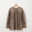 オフプライスストア(ウィメン)(OFF PRICE STORE(Women))のinnowave（イノウェーブ） シアープルオーバーブラウス ブラウン(043)