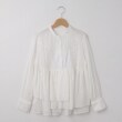 オフプライスストア(ウィメン)(OFF PRICE STORE(Women))のseadrake（シードレイク） ウエスト切り替えフレアブラウス オフホワイト(002)