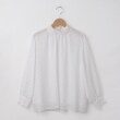 オフプライスストア(ウィメン)(OFF PRICE STORE(Women))のqout（コウト） 膨れジャガードハイネックブラウス ホワイト(002)
