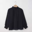オフプライスストア(ウィメン)(OFF PRICE STORE(Women))のqout（コウト） 膨れジャガードハイネックブラウス ネイビー(093)