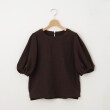 オフプライスストア(ウィメン)(OFF PRICE STORE(Women))のinnowave（イノウェーブ） ボリューム5分袖ブラウス【SALE/カジュアル/デイリー/トレンド/きれいめカジュアル/ルーズシルエット/ゆったり】 ブラウン(044)