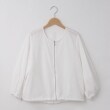 オフプライスストア(ウィメン)(OFF PRICE STORE(Women))のqout（コウト） サッカージップブルゾン ホワイト(001)