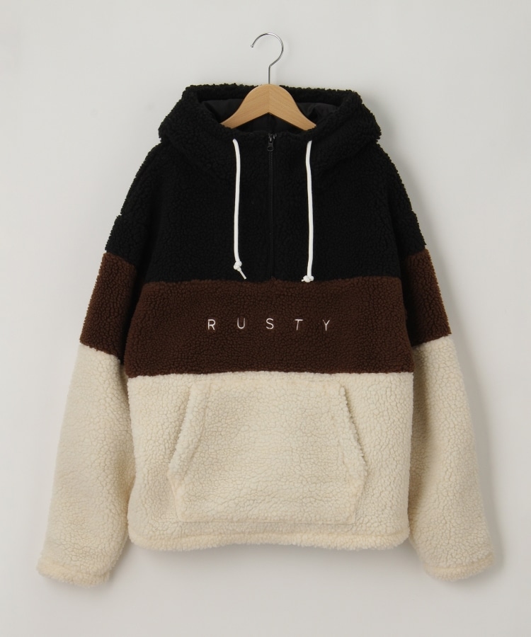 オフプライスストア(ウィメン)(OFF PRICE STORE(Women))のRUSTY（ラスティー） 配色ボアフリース1