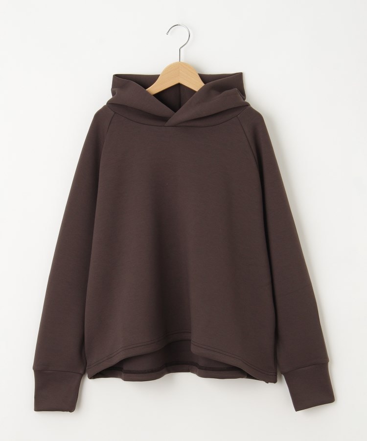 オフプライスストア(ウィメン)(OFF PRICE STORE(Women))のinnowave（イノウェーブ） 裾ドロストプルオーバーパーカー【SALE/カジュアル/デイリー/トレンド/きれいめカジュアル/ルーズシルエット】 ブラウン(014)