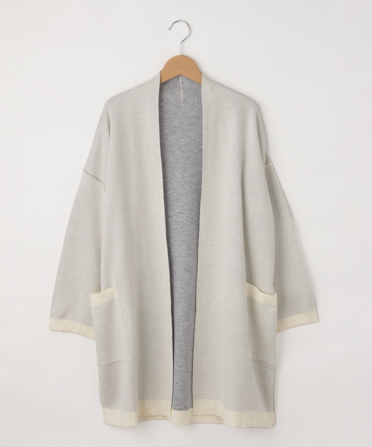 オフプライスストア(ウィメン)(OFF PRICE STORE(Women))のFanaka（ファナカ） 前あきロングコーディガン オフホワイト(002)