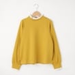 オフプライスストア(ウィメン)(OFF PRICE STORE(Women))のFanaka（ファナカ） 衿＆袖口レースハイネックプルオーバー マスタード(033)