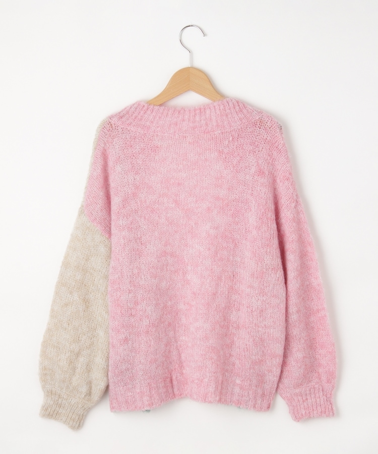 オフプライスストア(ウィメン)(OFF PRICE STORE(Women))のFanaka（ファナカ） 前あき配色ふんわりカーディガン2