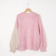 オフプライスストア(ウィメン)(OFF PRICE STORE(Women))のFanaka（ファナカ） 前あき配色ふんわりカーディガン2
