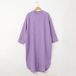 オフプライスストア(ウィメン)(OFF PRICE STORE(Women))のFanaka（ファナカ） 綿バンドカラーロングワンピース ライラック(081)