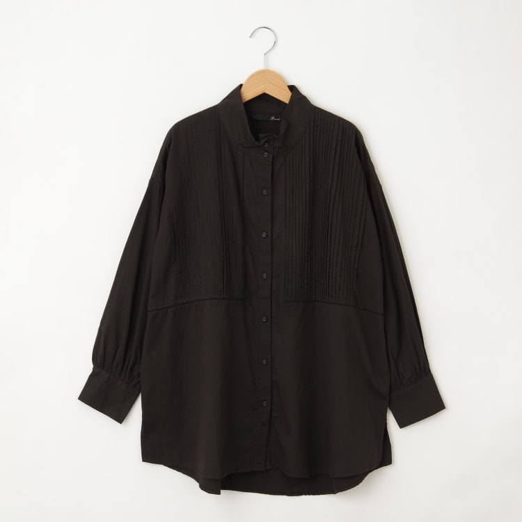 オフプライスストア(ウィメン)(OFF PRICE STORE(Women))のFanaka（ファナカ） ハイネックプリーツオーバーブラウス シャツ・ブラウス