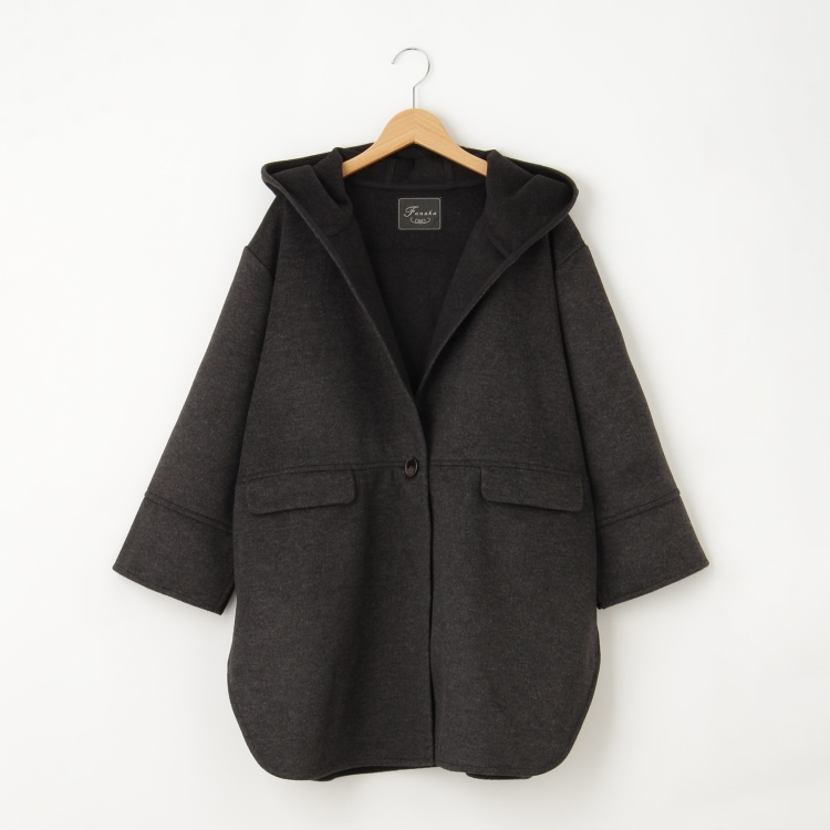 オフプライスストア(ウィメン)(OFF PRICE STORE(Women))のFanaka（ファナカ） フーデッド起毛コート フーデットコート