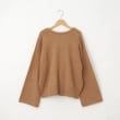 オフプライスストア(ウィメン)(OFF PRICE STORE(Women))のLilly Lynque（リリーリン） フォックス混バックカシュクールセーター【SALE/カジュアル/デイリー/トレンド/きれいめカジュアル/ゆったり】 キャメル(052)