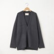 オフプライスストア(ウィメン)(OFF PRICE STORE(Women))のLilly Lynque（リリーリン） フォックス混ディープVネックセーター【SALE/カジュアル/デイリー/トレンド/きれいめカジュアル/ルーズシルエット/ゆったり】 チャコールグレー(013)