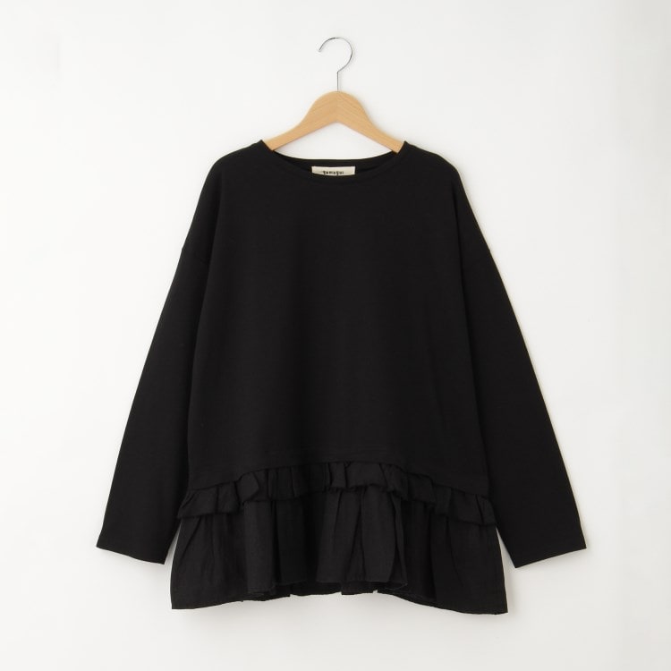 オフプライスストア(ウィメン)(OFF PRICE STORE(Women))のtumugu: （ツムグ） 切り替えティアードプルオーバー カットソー