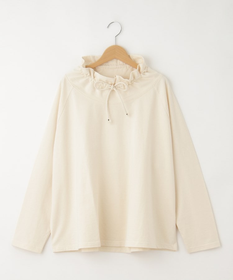 オフプライスストア(ウィメン)(OFF PRICE STORE(Women))のtumugu: （ツムグ） ハイネックオーバーサイズプルオーバー キナリ(003)