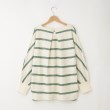 オフプライスストア(ウィメン)(OFF PRICE STORE(Women))のtumugu: （ツムグ） ボーダードルマンプルオーバー【SALE/カジュアル/デイリー/トレンド/きれいめカジュアル】2
