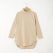 オフプライスストア(ウィメン)(OFF PRICE STORE(Women))のLAITERIE（レイトリー） コットンハイネック8分袖プルオーバー ミルキーベージュ(054)
