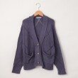 オフプライスストア(ウィメン)(OFF PRICE STORE(Women))のLAITERIE（レイトリー） ポケット付きニットカーディガン パープル(082)