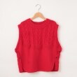オフプライスストア(ウィメン)(OFF PRICE STORE(Women))のESTROISLOSE（エストゥロワルーズ） サイドボタンコンビベスト レッド(062)