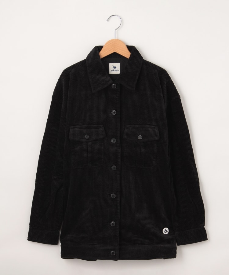 オフプライスストア(ウィメン)(OFF PRICE STORE(Women))のｓ＆ｎｄ（セカンド） コーデュロイジャケット ブラック(019)
