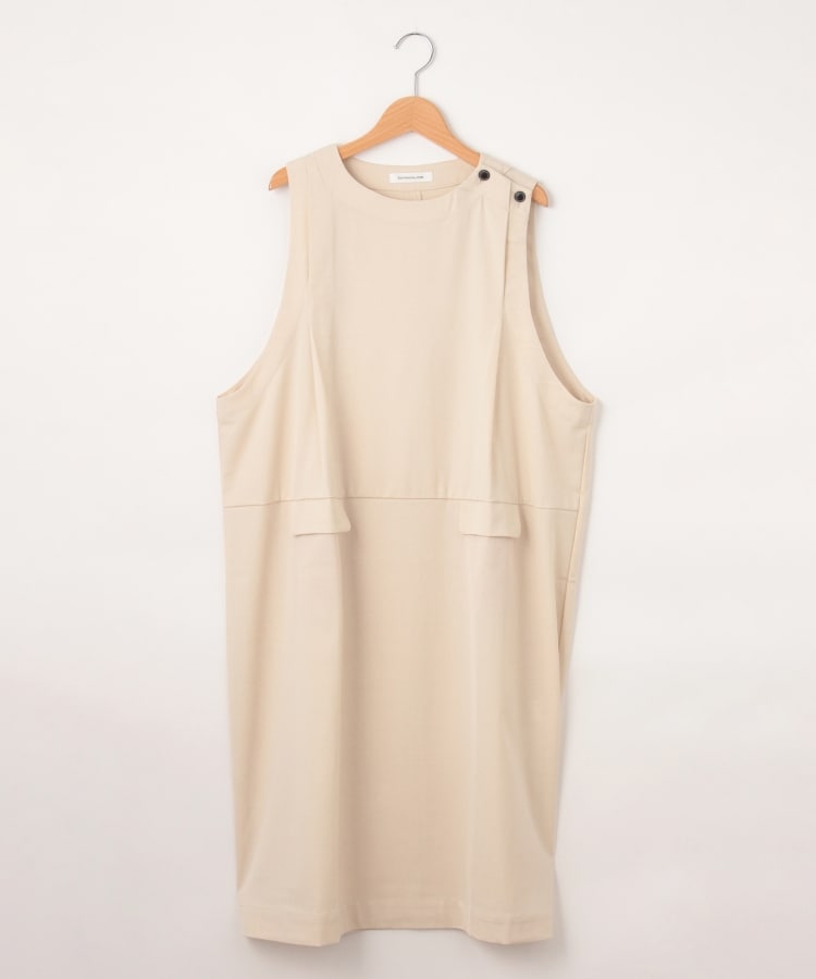 オフプライスストア(ウィメン)(OFF PRICE STORE(Women))のESTROISLOSE（エストゥロワルーズ） ポケット付きタックワンピース アイボリー(004)