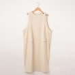 オフプライスストア(ウィメン)(OFF PRICE STORE(Women))のESTROISLOSE（エストゥロワルーズ） ポケット付きタックワンピース アイボリー(004)