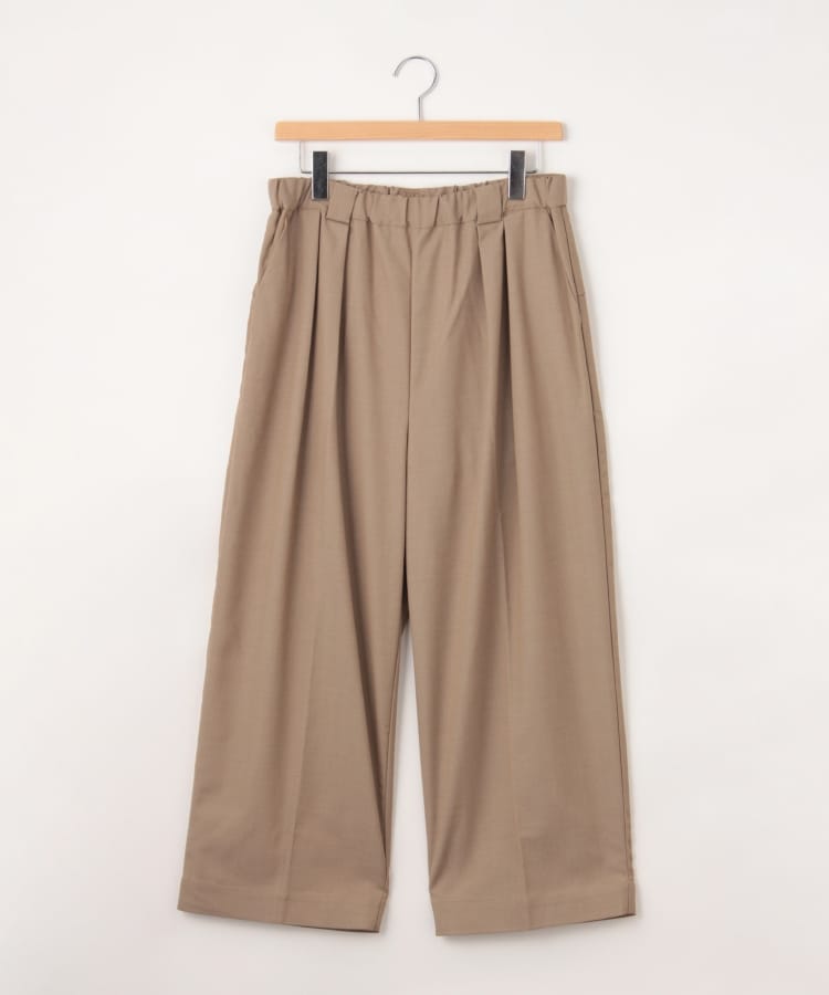 オフプライスストア(ウィメン)(OFF PRICE STORE(Women))のESTROISLOSE（エストゥロワルーズ） タック入りワイドパンツ ベージュ(052)